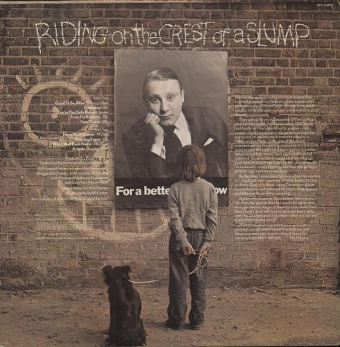 Ellis Riding On the Crest Of A Slump vinyl LP album (LP record) UK EL1LPRI329094