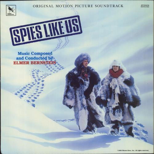Elmer Bernstein Spies Like Us OST vinyl LP album (LP record) US ELMLPSP820676