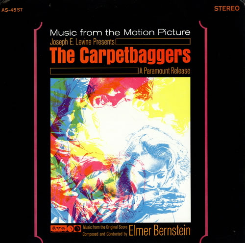 Elmer Bernstein The Carpetbaggers Soundtrack vinyl LP album (LP record) US ELMLPTH476240