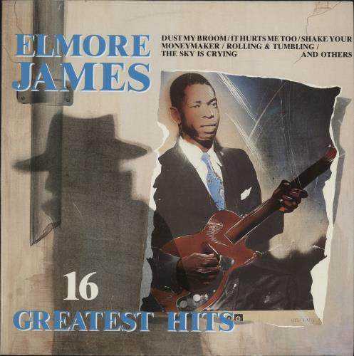 Elmore James 16 Greatest Hits vinyl LP album (LP record) German EMJLPGR788590