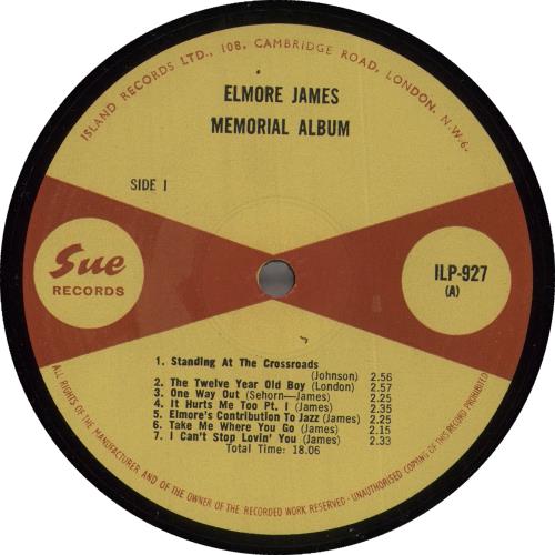 Elmore James Elmore James Memorial Album vinyl LP album (LP record) UK EMJLPEL735902