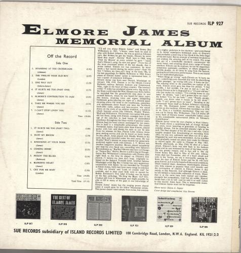 Elmore James Elmore James Memorial Album vinyl LP album (LP record) UK EMJLPEL735902