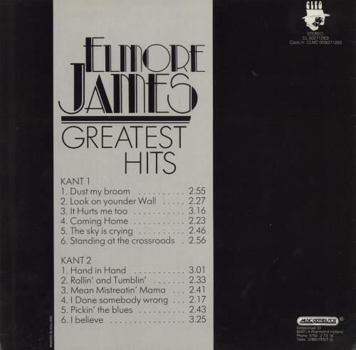 Elmore James Greatest Hits vinyl LP album (LP record) Dutch EMJLPGR632425