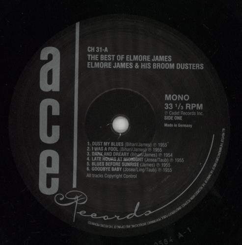 Elmore James The Best Of Elmore James vinyl LP album (LP record) UK EMJLPTH587905
