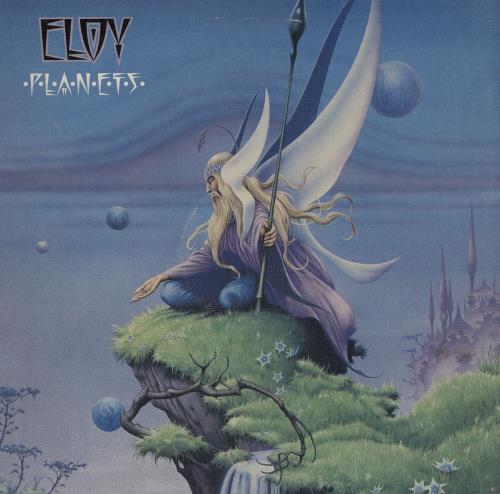 Eloy Planets - 1st + Blue Inner vinyl LP album (LP record) UK LOYLPPL607663