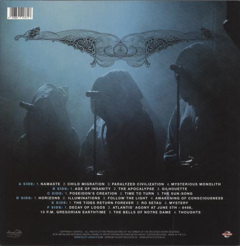 Eloy Reincarnation On Stage 3-LP vinyl record set (Triple LP Album) German LOY3LRE865948