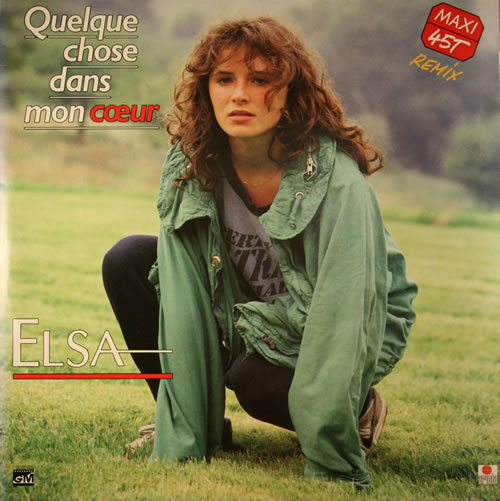 Elsa Lunghini Quelque Chose Dans Mon Coeur 12" vinyl single (12 inch record / Maxi-single) French EQ012QU555031