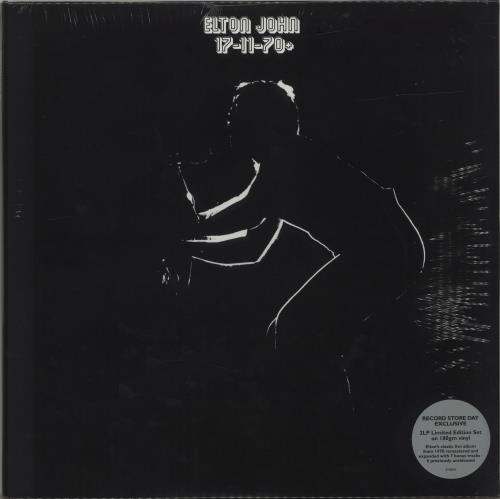 Elton John 17-11-70+ 2-LP vinyl record set (Double LP Album) UK JOH2L686901