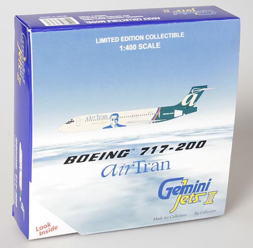 Elton John 2005 Limited Edition Gemini Jet Model memorabilia UK JOHMMLI497448