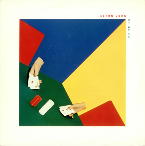 Elton John 21 At 33 (Twenty-One) vinyl LP album (LP record) US JOHLPAT497000