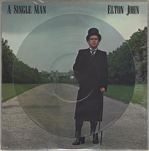 Elton John A Single Man - Sealed picture disc LP (vinyl picture disc album) US JOHPDAS72800