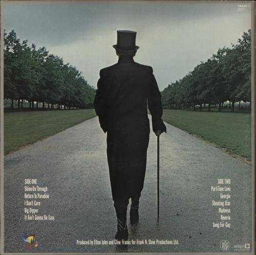 Elton John A Single Man vinyl LP album (LP record) UK JOHLPAS298781