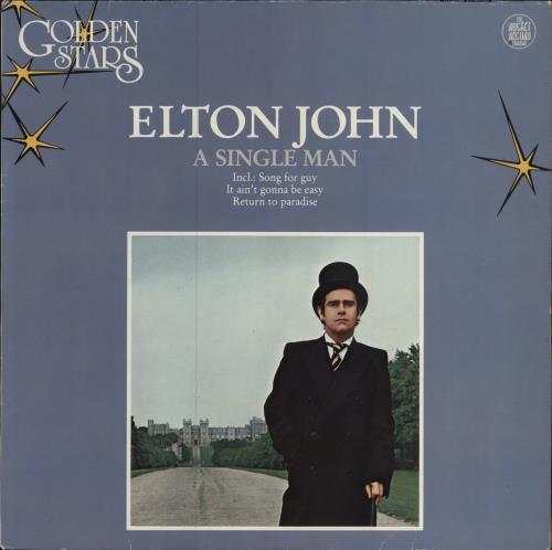 Elton John A Single Man vinyl LP album (LP record) Dutch JOHLPAS786736