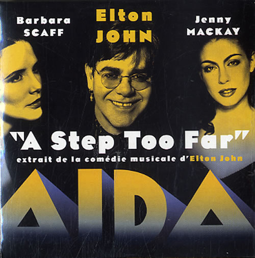 Elton John A Step Too Far CD single (CD5 / 5") French JOHC5AS144318