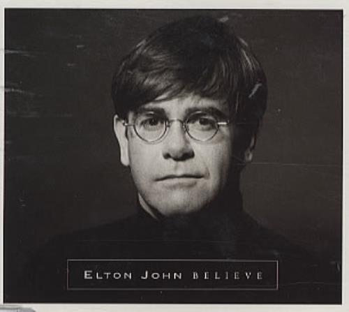 Elton John Believe CD single (CD5 / 5") Canadian JOHC5BE116375