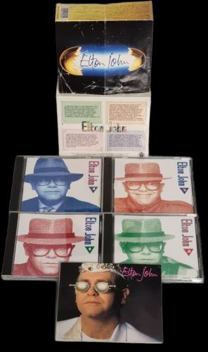 Elton John Best Box + Obi - EX CD Album Box Set Japanese JOHDXBE781396