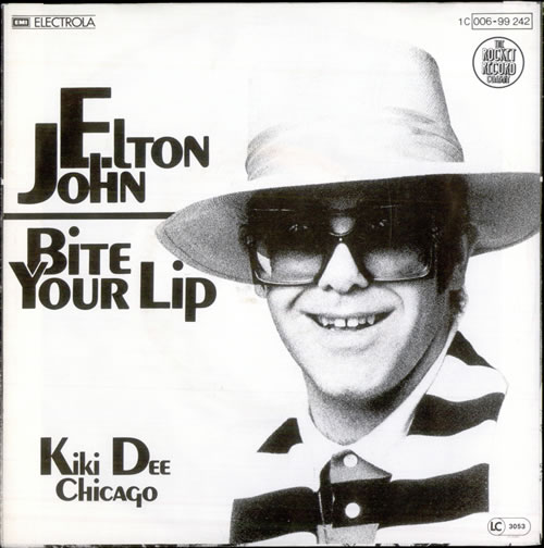 Elton John Bite Your Lip 7" vinyl single (7 inch record / 45) German JOH07BI498356