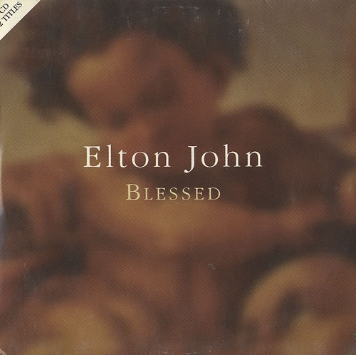 Elton John Blessed - Wallet CD single (CD5 / 5") German JOHC5BL64046