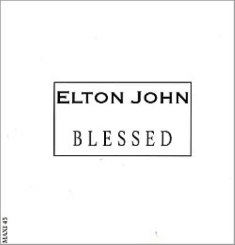 Elton John Blessed 12" vinyl single (12 inch record / Maxi-single) French JOH12BL90735