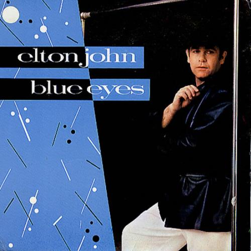 Elton John Blue Eyes 7" vinyl single (7 inch record / 45) Brazilian JOH07BL245317