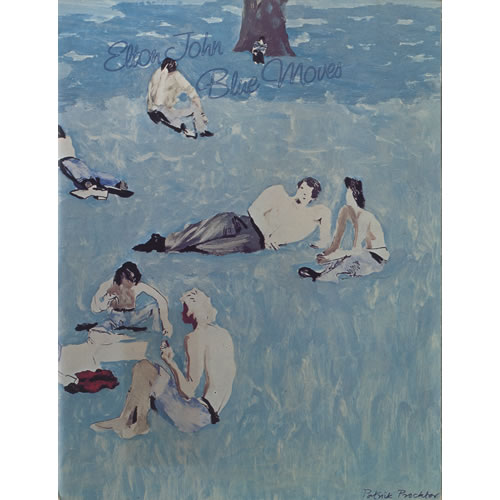 Elton John Blue Moves media press pack US JOHPPBL465298