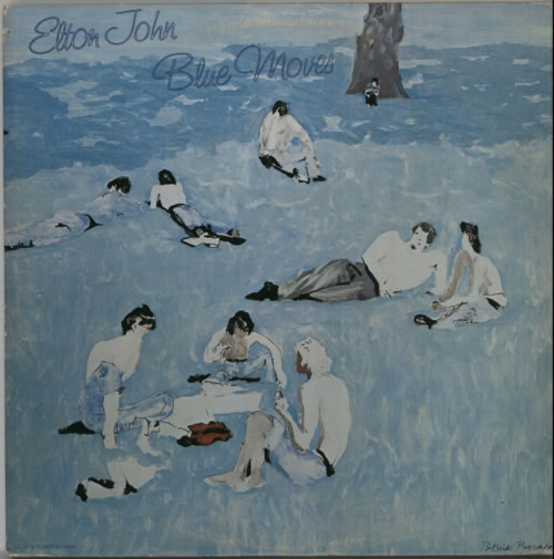 Elton John Blue Moves 2-LP vinyl record set (Double LP Album) US JOH2LBL497358