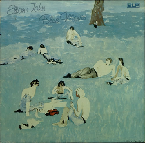 Elton John Blue Moves 2-LP vinyl record set (Double LP Album) German JOH2LBL547373