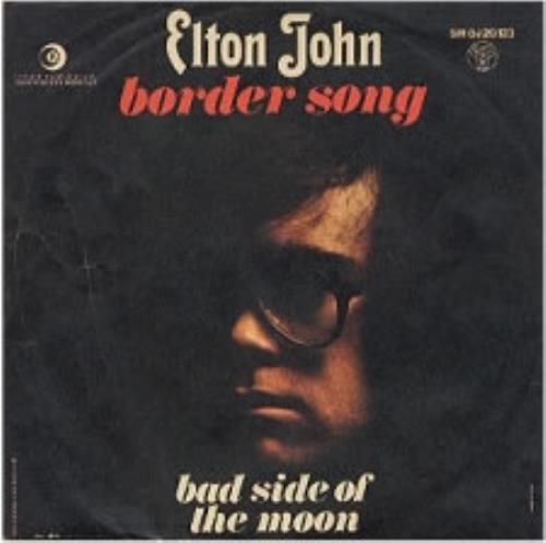 Elton John Border Song 7" vinyl single (7 inch record / 45) Italian JOH07BO176892