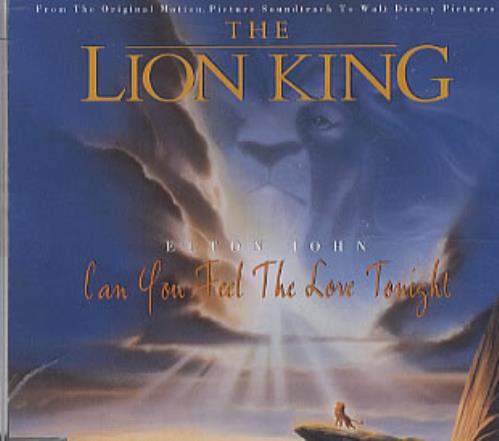 Elton John Can You Feel The Love Tonight 3" CD single (CD3) Japanese JOHC3CA78280