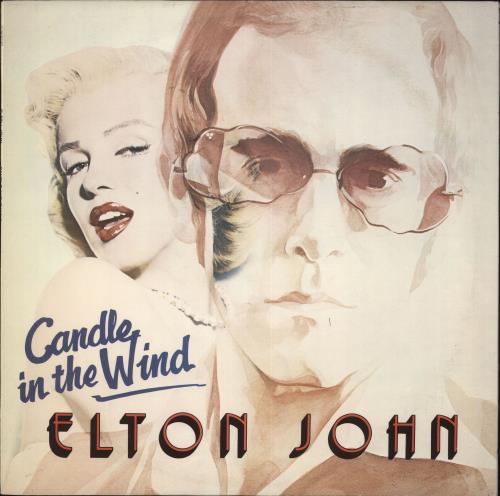 Elton John Candle In The Wind - EX vinyl LP album (LP record) UK JOHLPCA117595