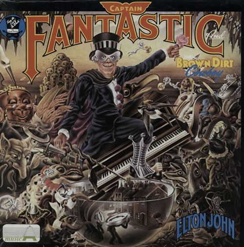 Elton John Captain Fantastic - Sealed vinyl LP album (LP record) Italian JOHLPCA573185