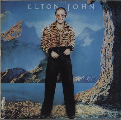 Elton John Caribou vinyl LP album (LP record) German JOHLPCA659645