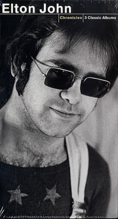 Elton John Chronicles - 3 Classic Albums box set US JOHBXCH426555