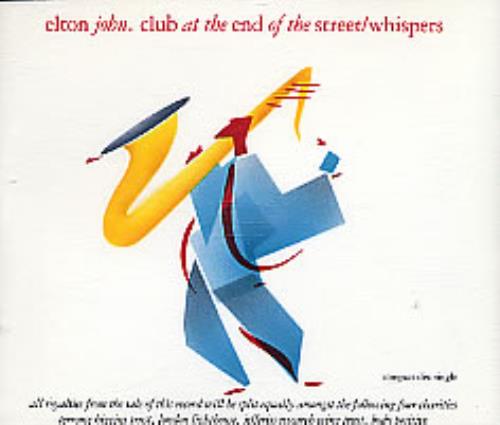 Elton John Club At The End Of The Street CD single (CD5 / 5") UK JOHC5CL35017