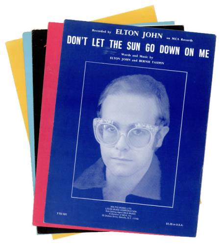 Elton John Collection Of Sheet Music sheet music US JOHSMCO474085
