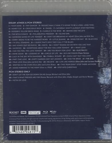 Elton John Diamonds - Sealed Blu Ray DVD UK JOHBRDI876351