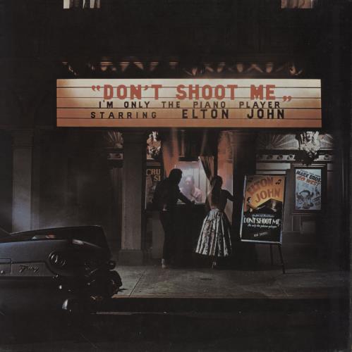 Elton John Don't Shoot Me I'm Only The Piano Player - EX vinyl LP album (LP record) UK JOHLPDO758059
