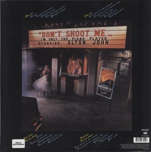 Elton John Don't Shoot Me, I'm Only The Piano Player - Red Marble Vinyl - RSD 2023 - Sealed 2-LP vinyl record set (Double LP Album) UK JOH2LDO810889