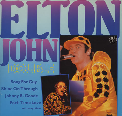 Elton John Double 2-LP vinyl record set (Double LP Album) Dutch JOH2LDO430675