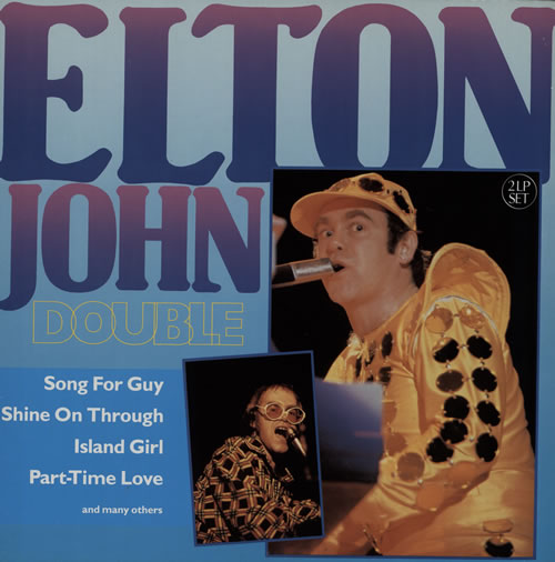 Elton John Double 2-LP vinyl record set (Double LP Album) Dutch JOH2LDO573440