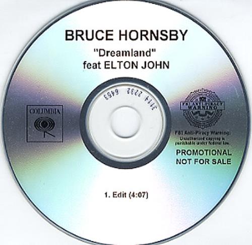 Elton John Dreamland CD-R acetate US JOHCRDR346222