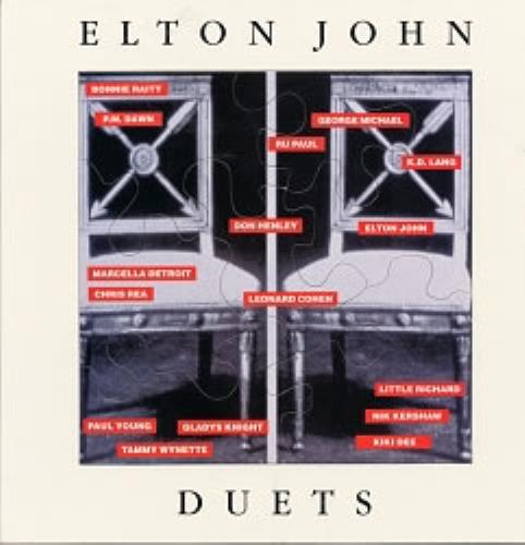 Elton John Duets memorabilia UK JOHMMDU171285