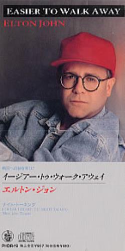 Elton John Easier To Walk Away 3" CD single (CD3) Japanese JOHC3EA127889