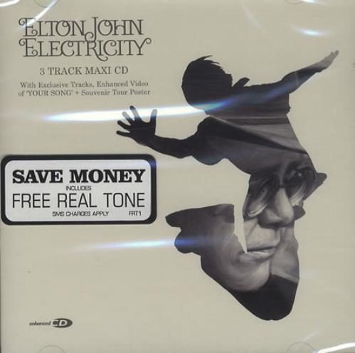 Elton John Electricity 2-CD single set (Double CD single) UK JOH2SEL327235