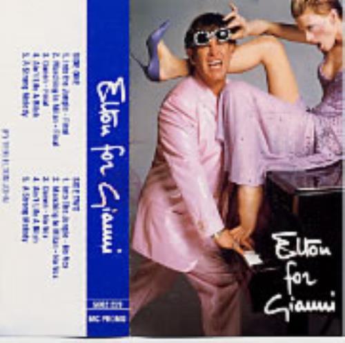 Elton John Elton For Gianni cassette album Italian JOHCLEL62499