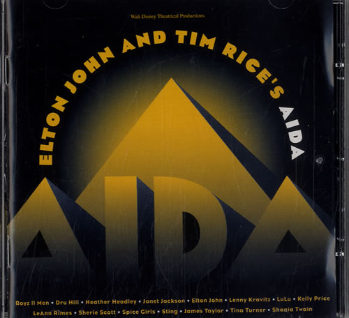 Elton John Elton John And Tim Rice's Aida CD album (CDLP) UK JOHCDEL286805