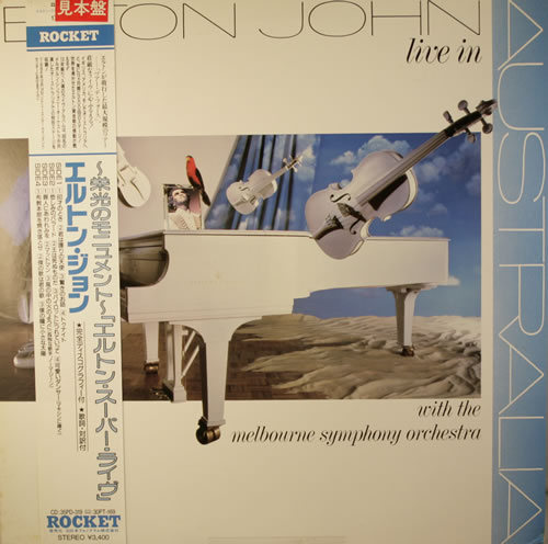 Elton John Elton John Live In Australia 2-LP vinyl record set (Double LP Album) Japanese JOH2LEL552705