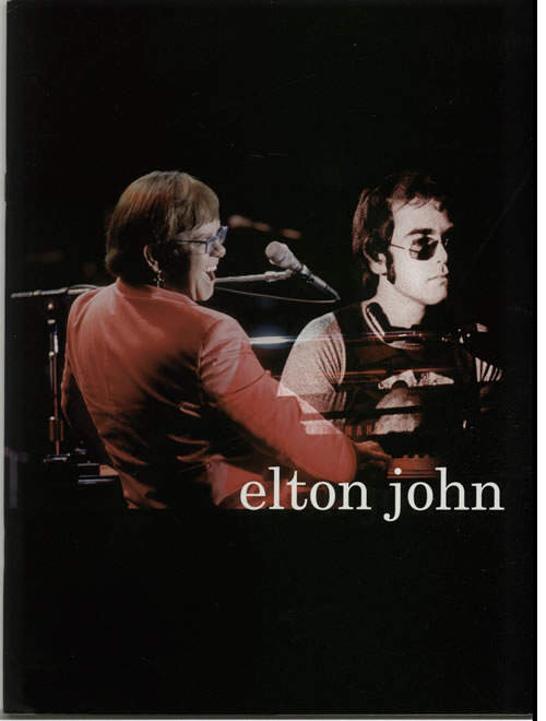 Elton John Elton John Tour 2003 tour programme UK JOHTREL319320