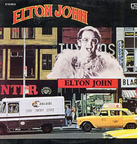 Elton John Elton John vinyl LP album (LP record) Korean JOHLPEL110153