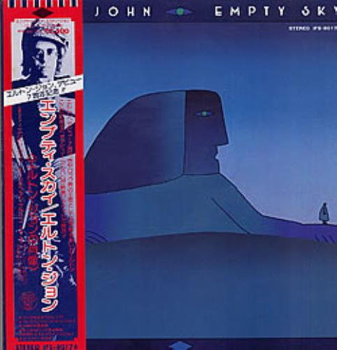 Elton John Empty Sky vinyl LP album (LP record) Japanese JOHLPEM171350